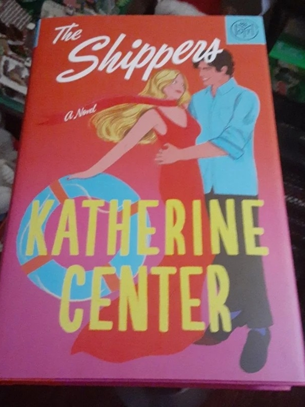 The Shippers by Katherine Center - Pink/Red Hardcover Coffee Table Book